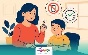 قوانین استفاده از موبایل در کودکان